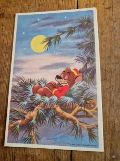 Tradera Vykort med Bongo från Walt Disneys tecknad film^ Disney