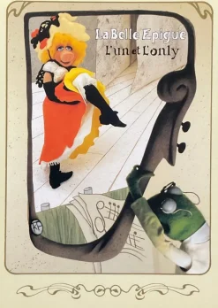 Tradera Allmänna Motiv<Vykort. Miss Piggy's Art treasures. La Belle Epigue.Tolouse-Lautrec.