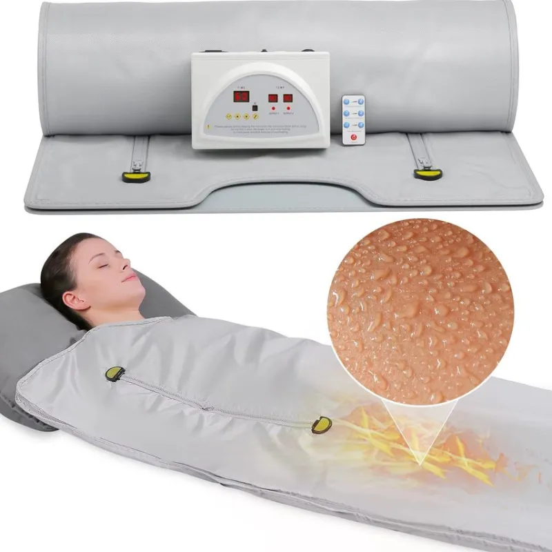 Tradera 650W 35-75°C 180*80cm hushålls långt infraröd elektrisk bastufilt med timer> Badrum