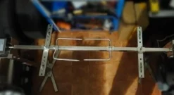 Tradera 52W 4RPM 60kg lastkapacitet elektrisk spettgrill för hela djur, BBQ grill^ Eld & Grill