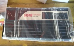 Tradera 2000W 12V till 220-230V LCD-skärm ren sinusvågssolväxelriktare med larm funktion> Solenergi