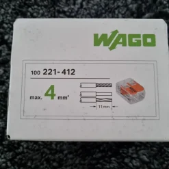 Tradera WAGO 221-412, 221-413, 221-415 Kabelsko> Elinstallation