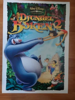 Tradera Walt Disney Klassiker Djungelboken 2 - Poster - Originalaffisch 50x70^ Disney