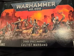 Tradera Warhammer 40,000 Chaos Space Marines Cultist Warband - Nytt oöppnat^ Roll- & Figurspel
