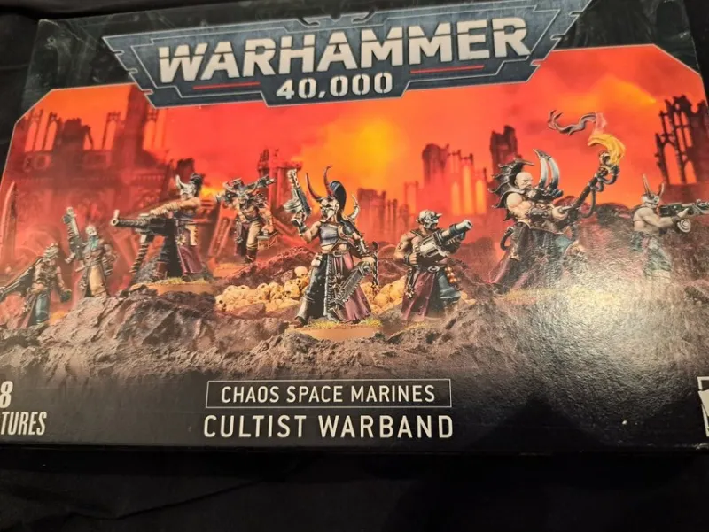 Tradera Warhammer 40,000 Chaos Space Marines Cultist Warband - Nytt oöppnat^ Roll- & Figurspel