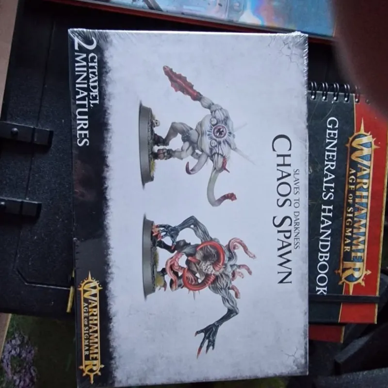 Tradera Warhammer Age of Sigmar: Chaos Spawn - 2 Miniatyrer^ Roll- & Figurspel