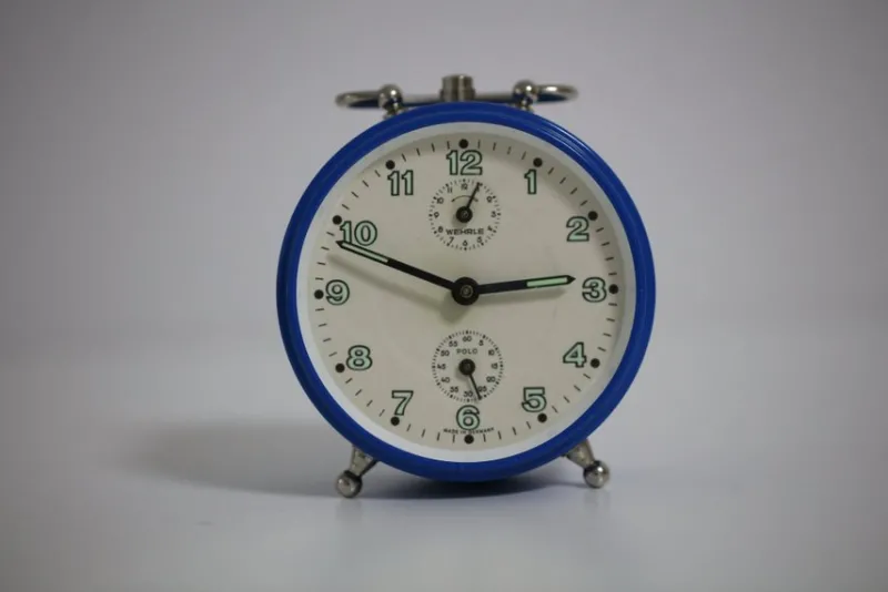 Tradera Wehrle - Vintage väckarklocka, modell Polo - Fungerar & i gott skick^ Klockor Till Hemmet