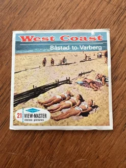 Tradera West coast Båstad to Varberg, View-Master stereobilder^ Miniatyroptica