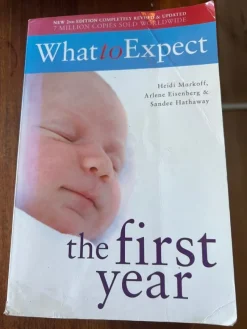 Tradera What to Expect the First Year av Heidi Murkoff, Arlene Eisenberg & Sandee> Graviditets- & Barnböcker