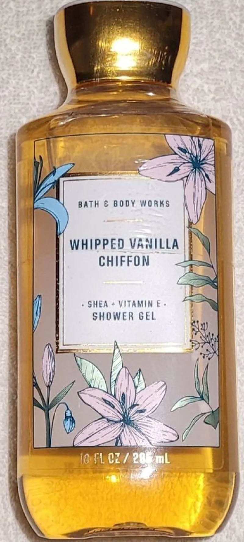 Tradera Hudvård<WHIPPED VANILLA CHIFFON Bath & Body Works Shower Gel 295ml USA spun sugar peach