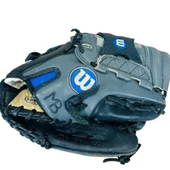 Tradera Baseball<Wilson Plockhandske Vänster Vuxen 12 inch Läder A0650 SG12