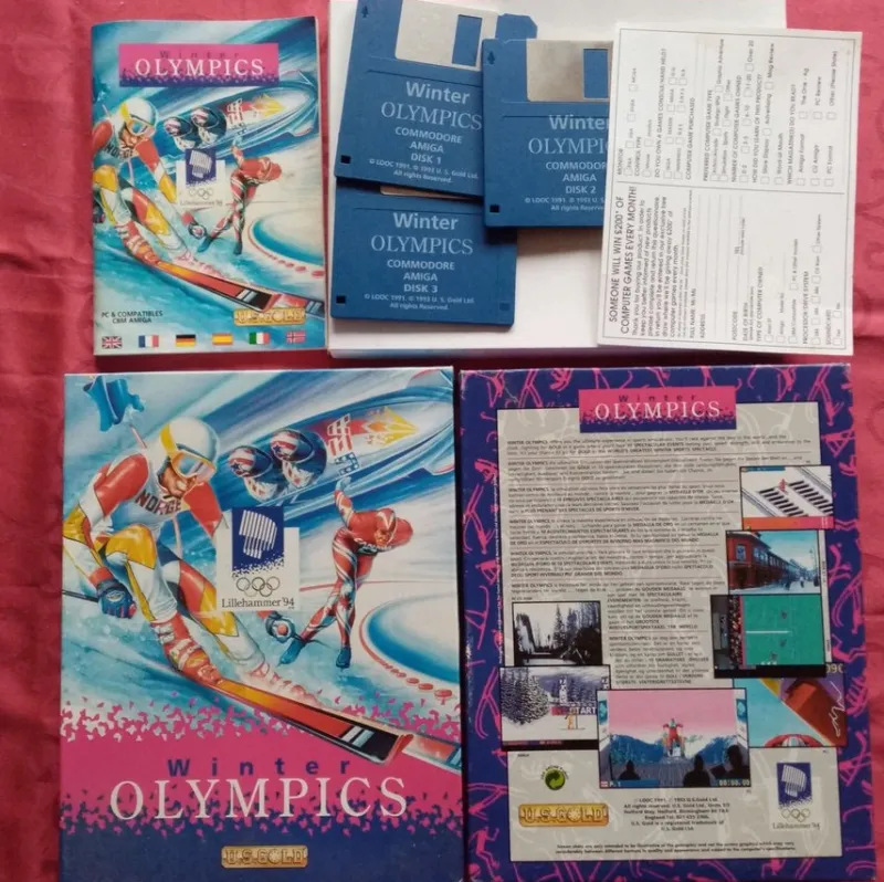 Tradera Winter Olympics: Lillehammer '94 (US Gold) - AMIGA> Datorer