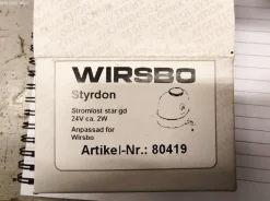 Tradera Wirsbo Styrdon 80419 golvvärme. 5st oanvända> Värme