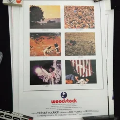 Tradera Woodstock-affisch^ Affischer