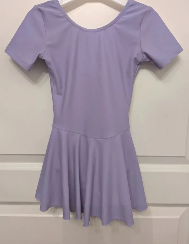 Tradera Gymnastik<Worktool dansdräkt med underbyxa och kjol, st 110-120, nyskick