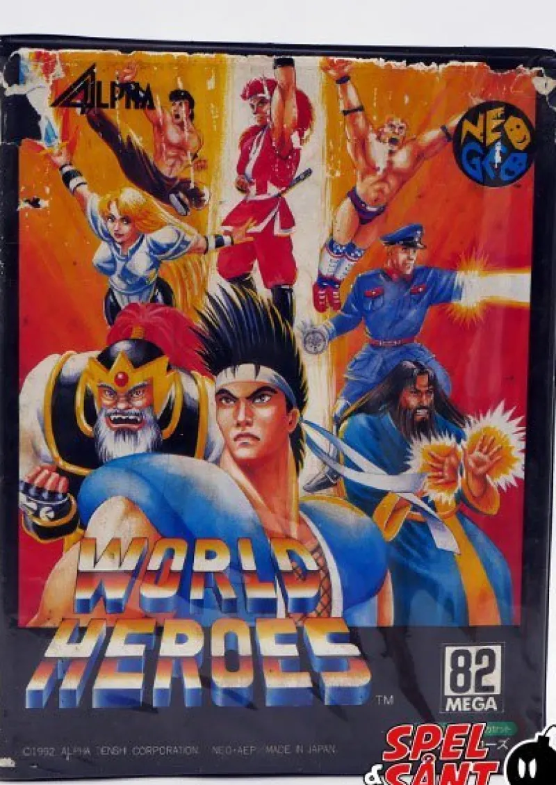 Tradera Retro Tv-spel & Pocketspel<World Heroes (Japansk version)