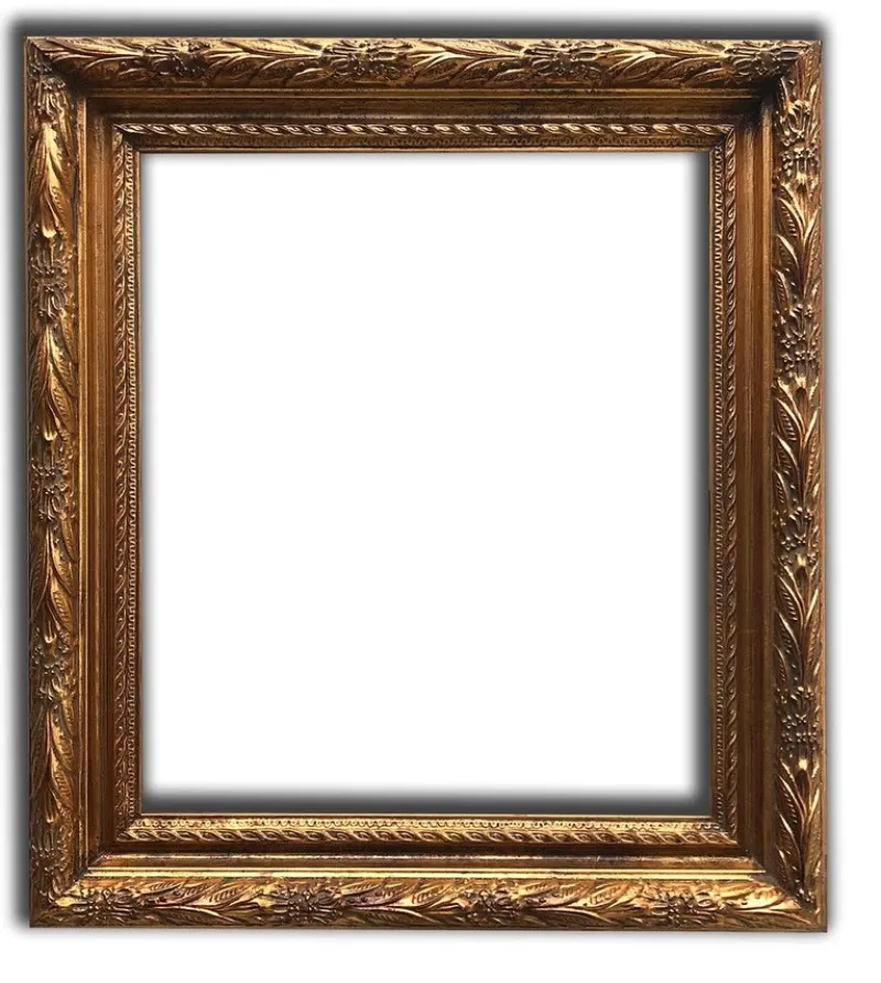 Tradera 13x15 cm eller 5x6 tum, fotoram i guld^ Ramar