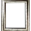 Tradera 20x25 cm eller 8x10 tum, fotoram i silver^ Ramar