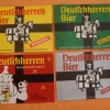 Tradera 4x Tyskland Gammal tysk öletiketter Deutschherren-Bier BAD MERGENTHEIM^ Breweriana