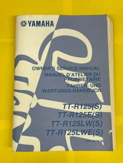 Tradera Yamaha TT-R125E TT R125E Owners service manual original 2004 verkstadshandbok^ Motocross