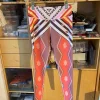 Tradera Yoga<Yoga pants multicolored (coral, brown, pink, white) leggings, size M