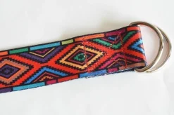 Tradera Yoga<Yogaband 180 cm (rut-mönstrat), Yogabälte, Yoga strap, Fitnessband