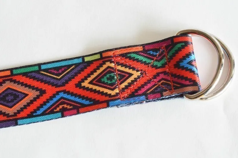 Tradera Yoga<Yogaband 180 cm (rut-mönstrat), Yogabälte, Yoga strap, Fitnessband