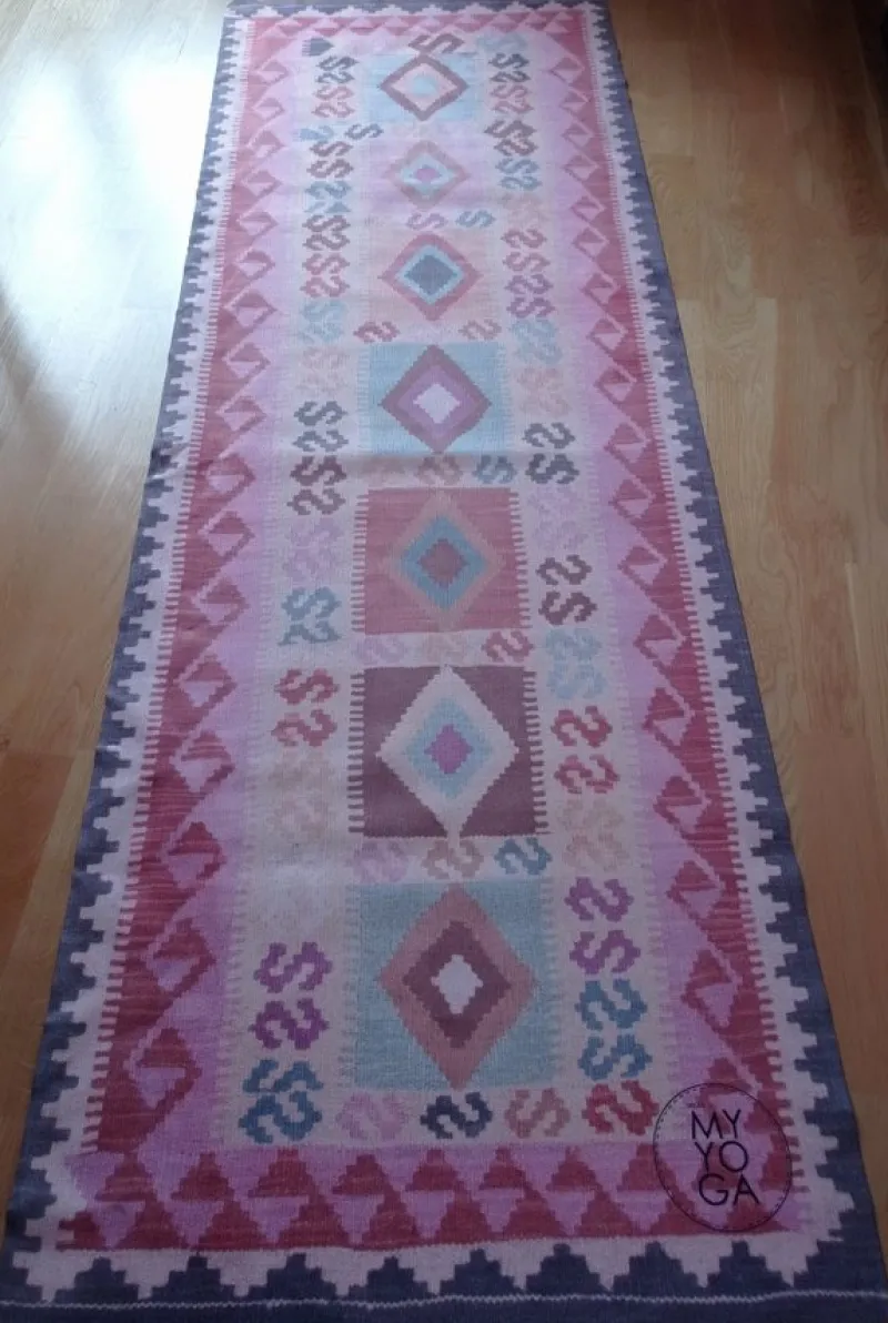 Tradera Yoga<Yogamatta Wear My Yoga - Kelim Pink