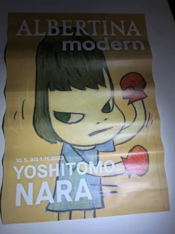 Tradera Yoshitomo Nara affisch - Albertina modern^ Affischer