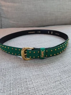 Tradera YSL Yves Saint Laurent vintage bälte läder> Bälten & Skärp