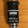 Tradera Zeiss West Germany 100/1,25 Ol Objektiv Mikroskop^ Mikroskop