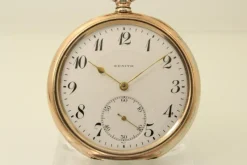 Tradera Zenith Prima fickur i silver från 1921 - 54 mm^ Fickur