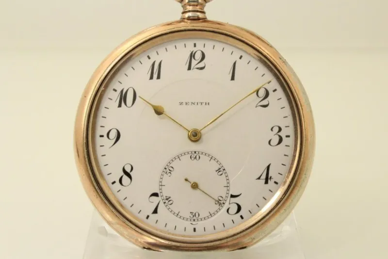 Tradera Zenith Prima fickur i silver från 1921 - 54 mm^ Fickur