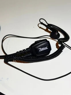 Tradera Jakt<Zodiac hörlur med spiralledning