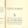 Tradera Zodiaque. Cahier de l`atelier du coer meurtry deuxième ...> Konst & Hantverk