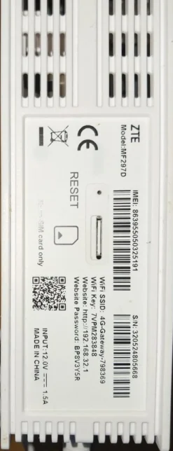 Tradera ZTE MF28D 4G-router> Nätverk & Tillbehör